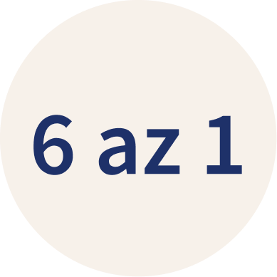 6 az 1